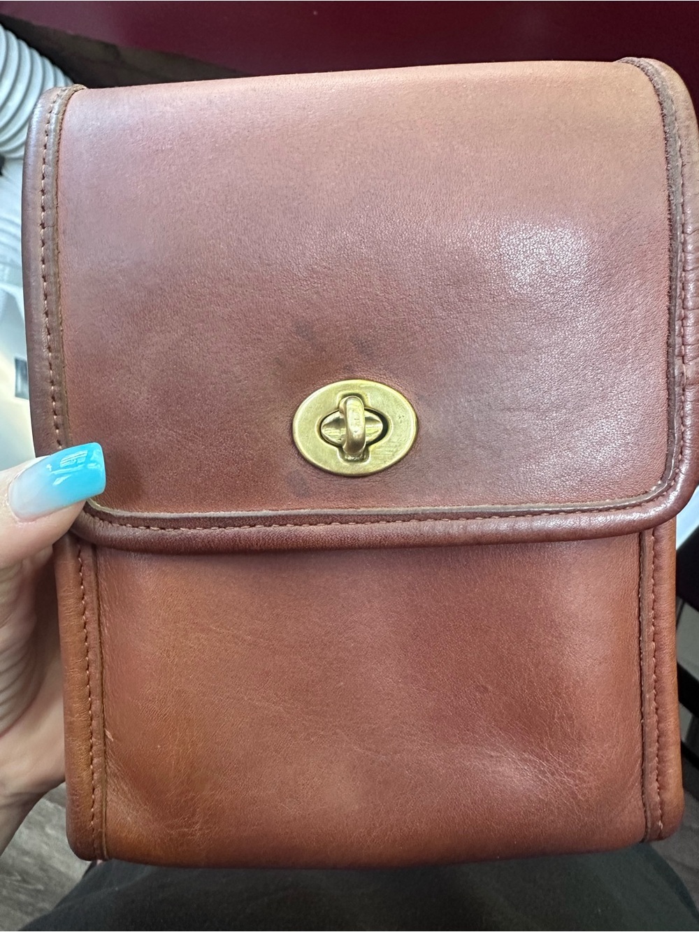 Bundle of 2 Vintage Coach Scooters! Red and British Tan!